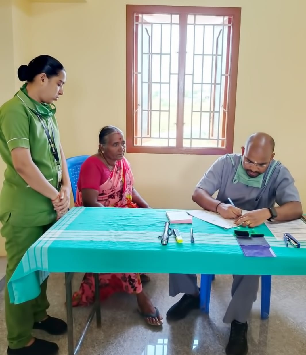 Medical Camp On Behalf Of Foundation In Association With Pasuvanthanai, Siva Garden And Siva Annex.