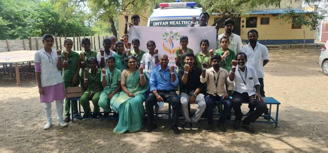 Medical Camp On Behalf Of Dhyan Foundation In Association With Chettikuruchi, Government Higher Secondary School