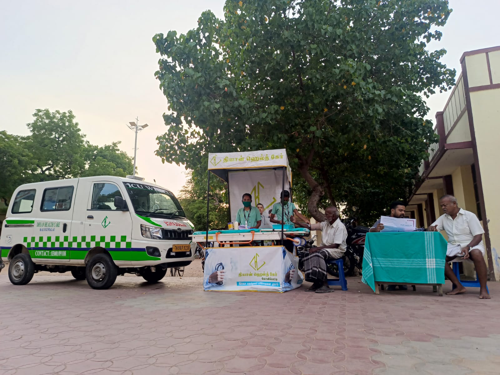 Free Sugar Camp On Behalf Of Dhyan Foundation In Associated with Dhyan Hospital at R.C Church, Kalugumalai