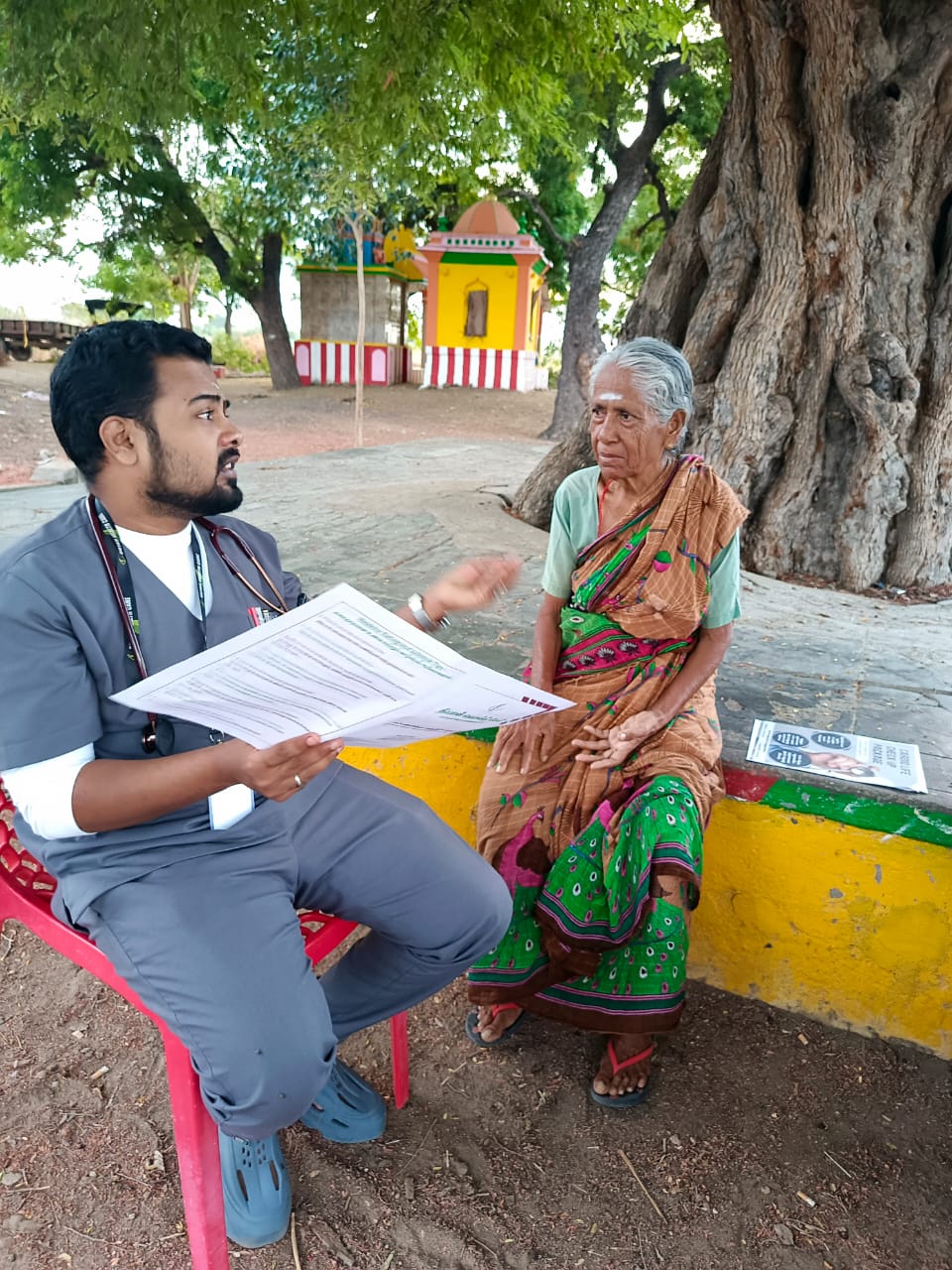 Free Sugar Camp On Behalf Of Dhyan Foundation In Associated with Dhyan Hospital at Sankaralingapuram, Kalugumalai